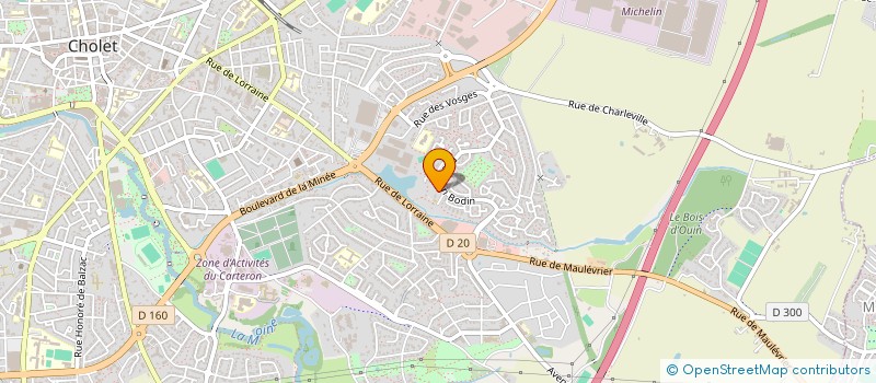 localisation de l'entreprise MBSC HABITAT à CHOLET