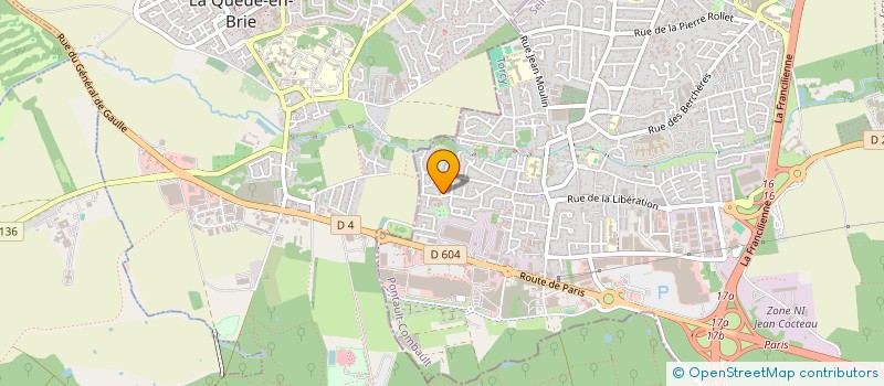 localisation de l'entreprise MBSEE CONSULTING à PONTAULT-COMBAULT