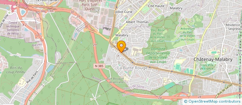 localisation de l'entreprise MBSTECH CONSULTING  CHATENAY-MALABRY