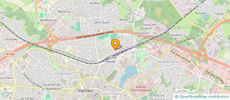 localisation de l'entreprise MBSUN à VANNES