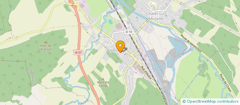 localisation de l'entreprise MBT CONSULTING  NOMEXY