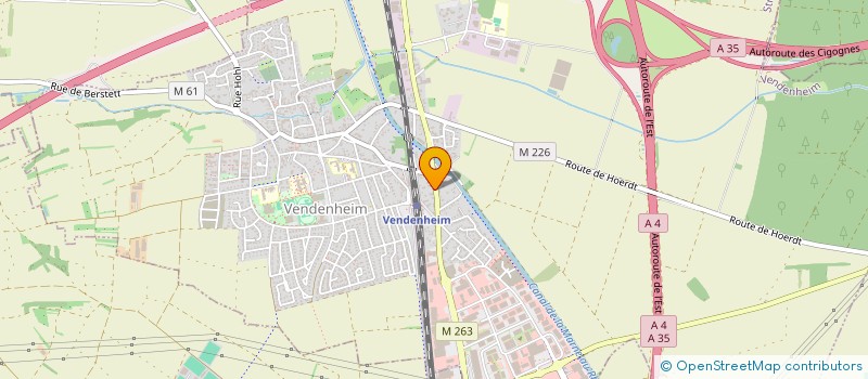 localisation de l'entreprise MBT FRANCE SAS  VENDENHEIM