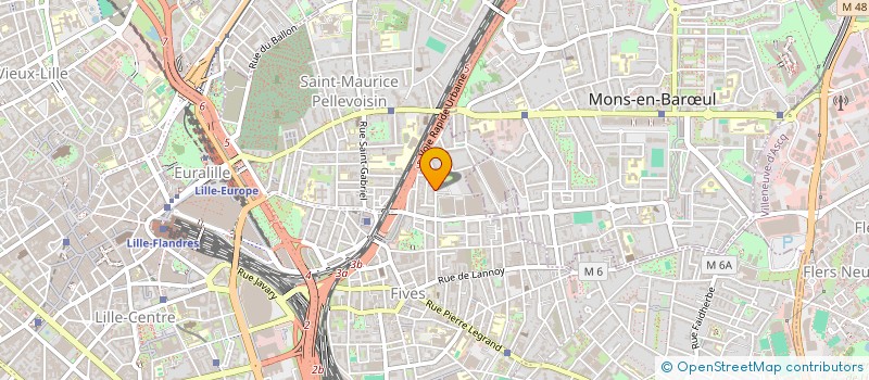 localisation de l'entreprise MBT FREMAUX à LILLE
