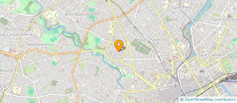 localisation de l'entreprise MBT IMMO à NANTES