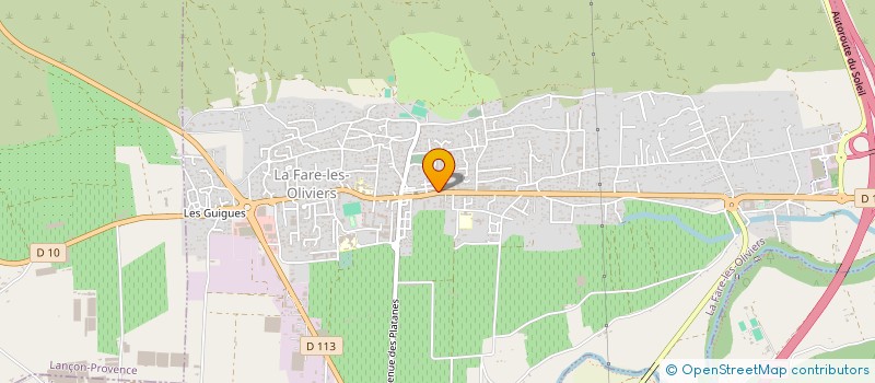 localisation de l'entreprise MBT INVESTISSEMENTS  LA FARE-LES-OLIVIERS