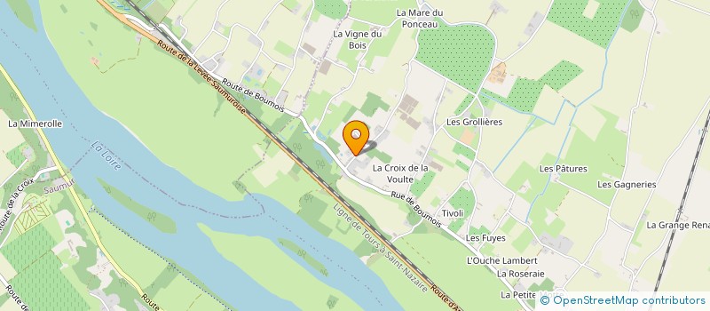 localisation de l'entreprise MBT SYNERGIE  SAUMUR