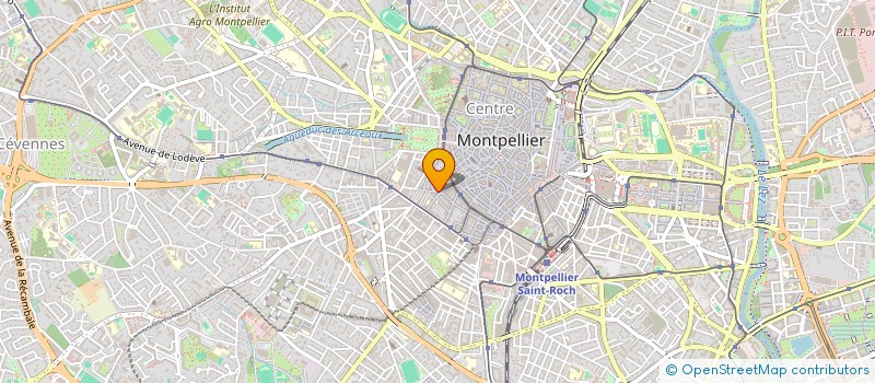 localisation de l'entreprise MBTP à MONTPELLIER
