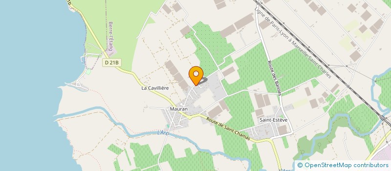 localisation de l'entreprise MBTP BERRE à BERRE-L'ETANG