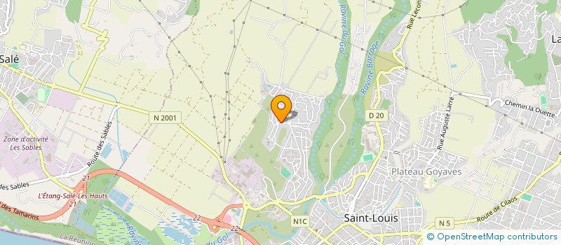 localisation de l'entreprise MBTPC à SAINT-LOUIS
