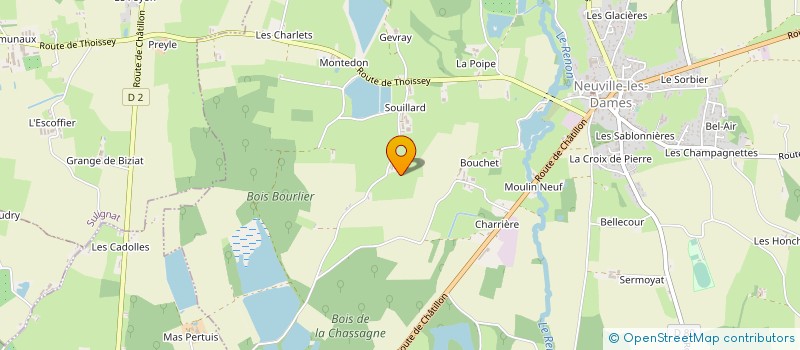 localisation de l'entreprise MBTREV  NEUVILLE-LES-DAMES