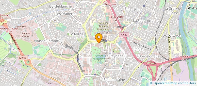 localisation de l'entreprise MBTS à TOULOUSE