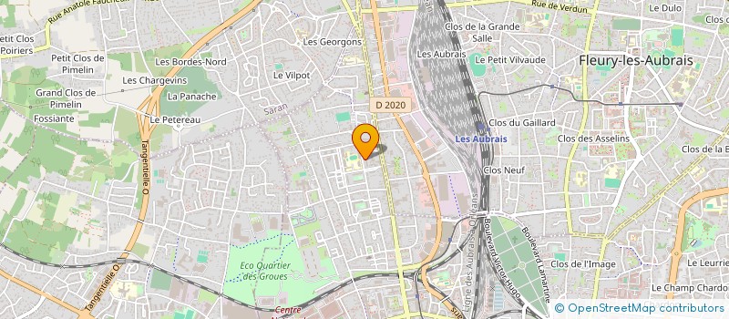 localisation de l'entreprise MBUNGA-DJO SERVICES à ORLEANS