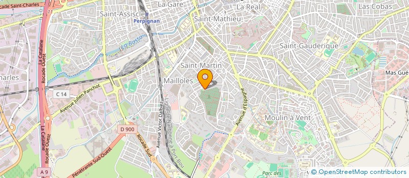 localisation de l'entreprise MBVA  SAINT-JEAN-LASSEILLE