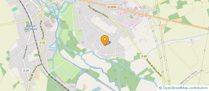 localisation de l'entreprise MBVK  MEHUN-SUR-YEVRE