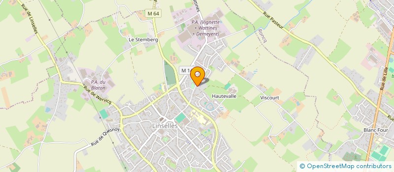 localisation de l'entreprise MBVS SOCIETE  LINSELLES