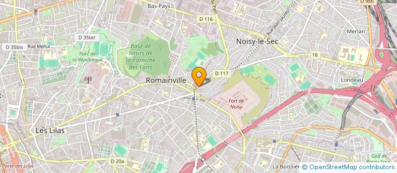 localisation de l'entreprise MBY CONSEIL à NOISY-LE-SEC