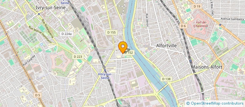 localisation de l'entreprise MBY HOLDING  VITRY-SUR-SEINE