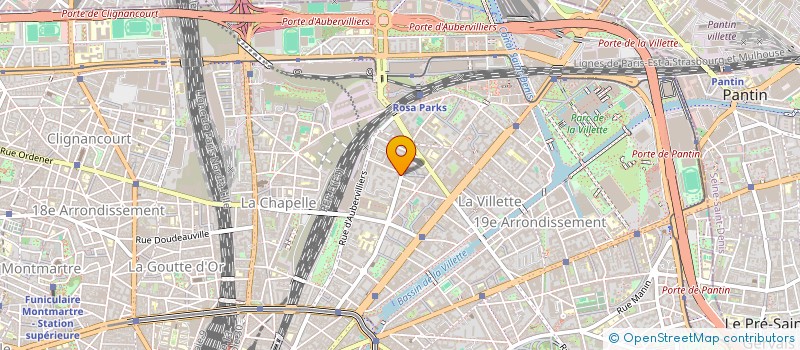 localisation de l'entreprise MBZ LOGISTIC  PARIS