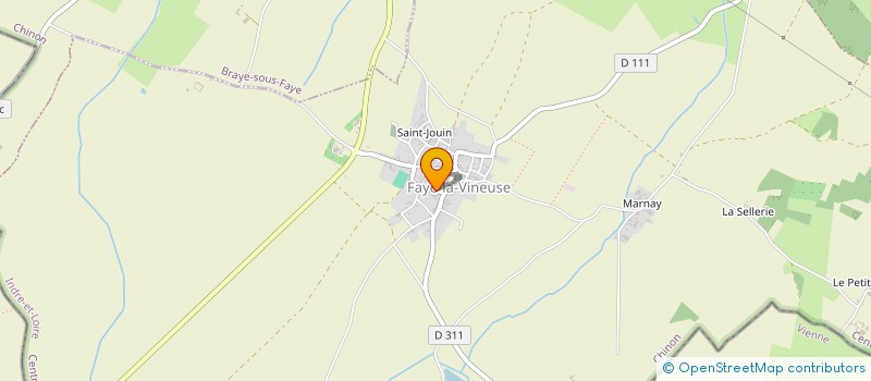 localisation de l'entreprise MC 2 ISOCLOIS  FAYE-LA-VINEUSE