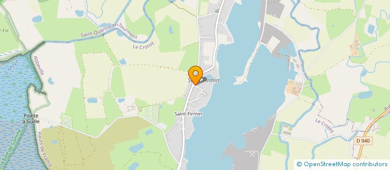 localisation de l'entreprise MC 22  LE CROTOY