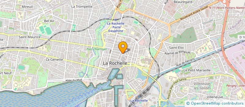 localisation de l'entreprise MC 3 COIF SARL à LA ROCHELLE