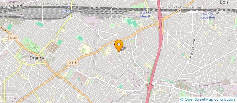 localisation de l'entreprise MC 3000  LE BLANC-MESNIL