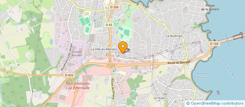 localisation de l'entreprise MC 36  LA RICHARDAIS