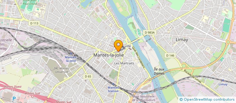 localisation de l'entreprise MC  MANTES-LA-JOLIE