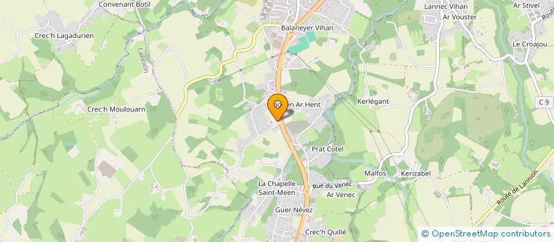 localisation de l'entreprise MC  SAINT-QUAY-PERROS