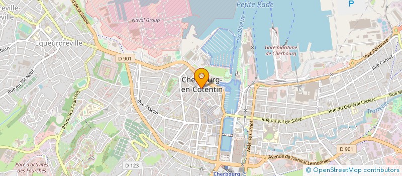 localisation de l'entreprise MC 50  CHERBOURG-EN-COTENTIN