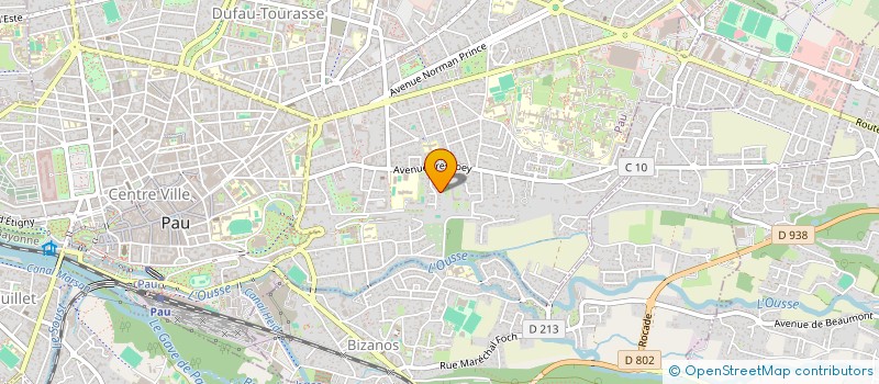 localisation de l'entreprise MC à PAU