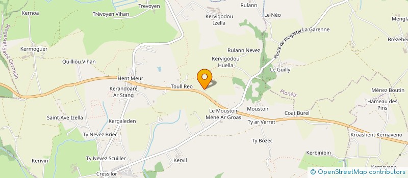 localisation de l'entreprise MC  GOURLIZON