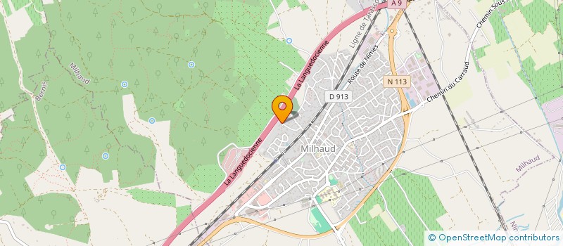 localisation de l'entreprise MC  MILHAUD
