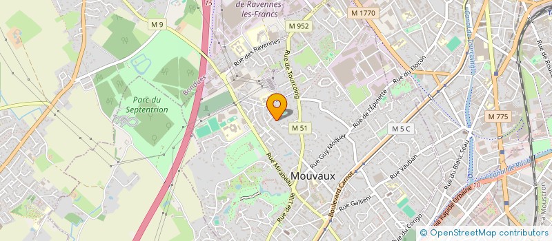 localisation de l'entreprise MC  MOUVAUX