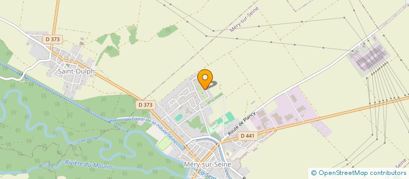 localisation de l'entreprise MC AGRI'VALLEE  MERY-SUR-SEINE