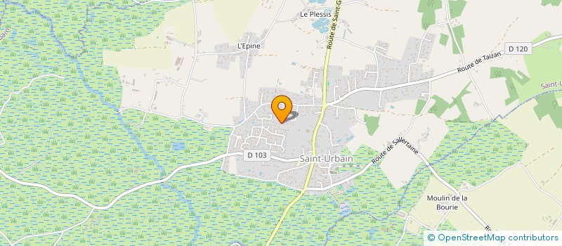 localisation de l'entreprise MC AGRIWILD  SAINT-URBAIN