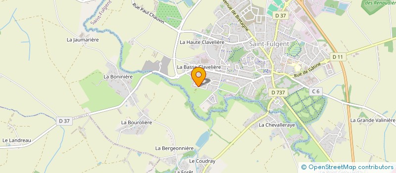 localisation de l'entreprise MC-AGRO-INDUSTRIE  SAINT-FULGENT