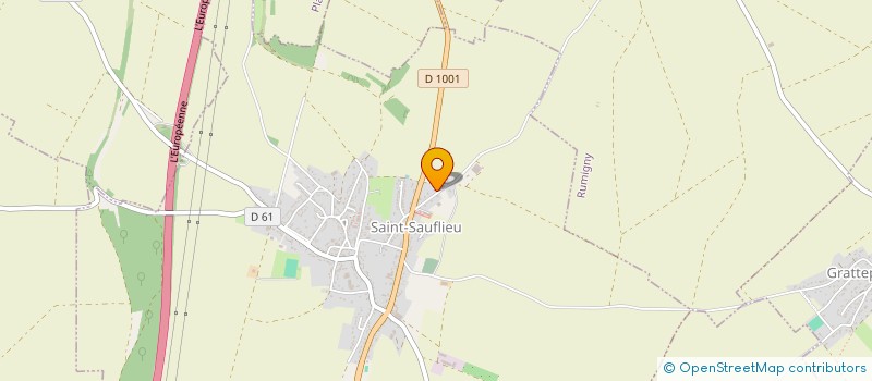 localisation de l'entreprise MC ALBERT  SAINT-SAUFLIEU