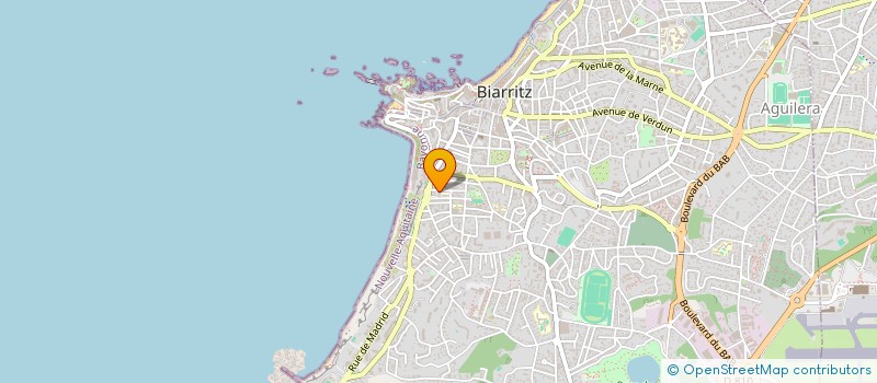 localisation de l'entreprise MC ANGLET à BIARRITZ