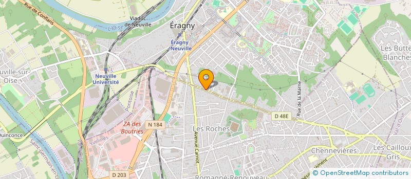 localisation de l'entreprise MC ART à ERAGNY