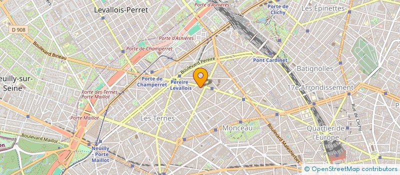 localisation de l'entreprise MC ASSOCIES  PARIS