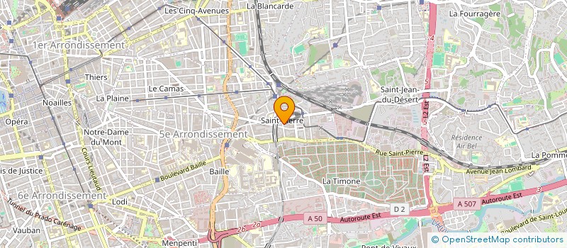localisation de l'entreprise MC ATELIER à MARSEILLE