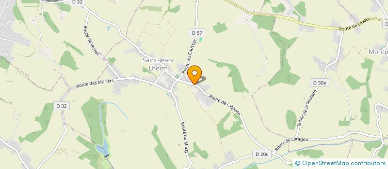 localisation de l'entreprise MC AUDITION à SAINT-JEAN-LHERM