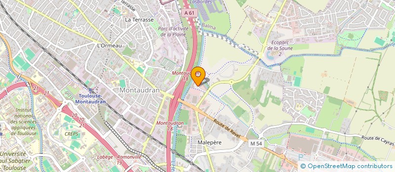 localisation de l'entreprise MC AUTO  TOULOUSE