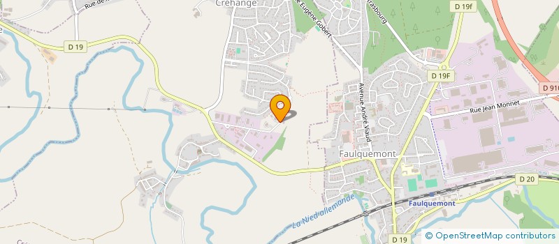 localisation de l'entreprise MC AUTO  CREHANGE