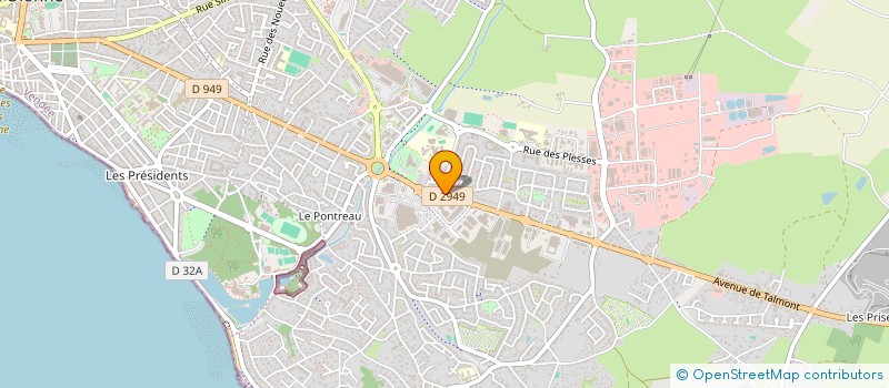 localisation de l'entreprise MC AUTO à LES SABLES-D'OLONNE