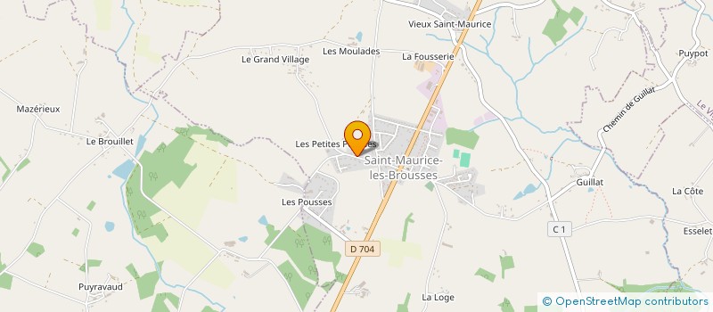 localisation de l'entreprise MC AUTO PRECISION à SAINT-MAURICE-LES-BROUSSES