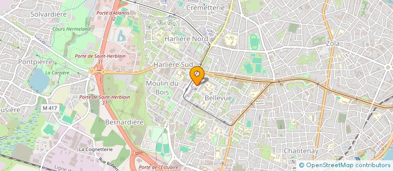 localisation de l'entreprise MC AUTOMOBILES à NANTES