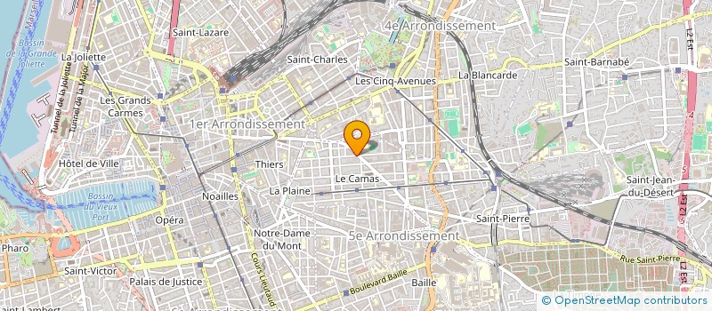 localisation de l'entreprise MC AUTOS à MARSEILLE