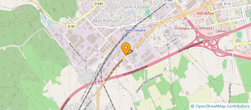 localisation de l'entreprise MC AZZIMANN  NIMES